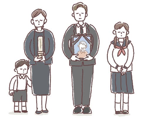 ご遺族の服装について